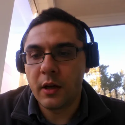 A Turkish learner joining an online lesson